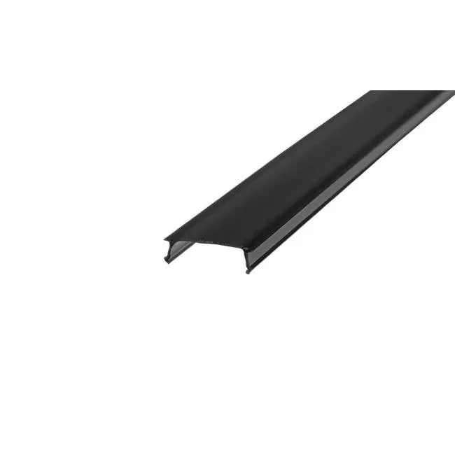 Pokrov za alu profil ugradni 2m crni LVT 1692