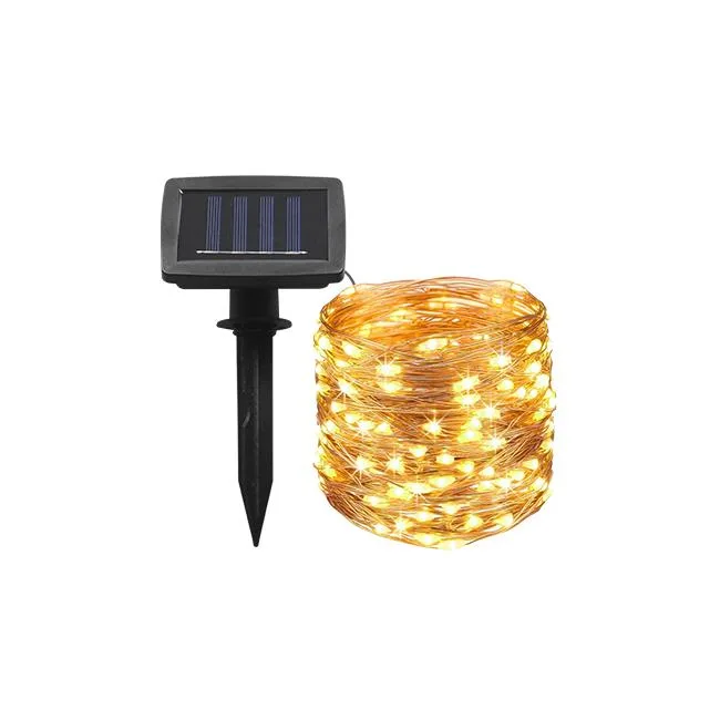 LED solarne niti 100LED 1190cm Girlanda LVT 3780