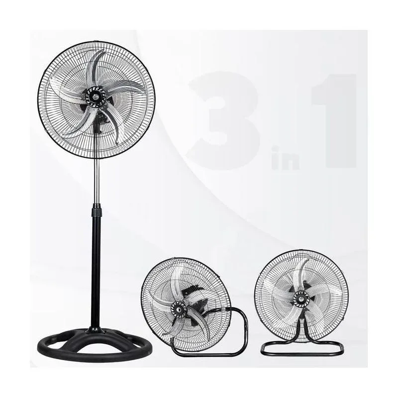 Ventilator 3 u 1: podni - stolni - zidni Kumtel KTF-310