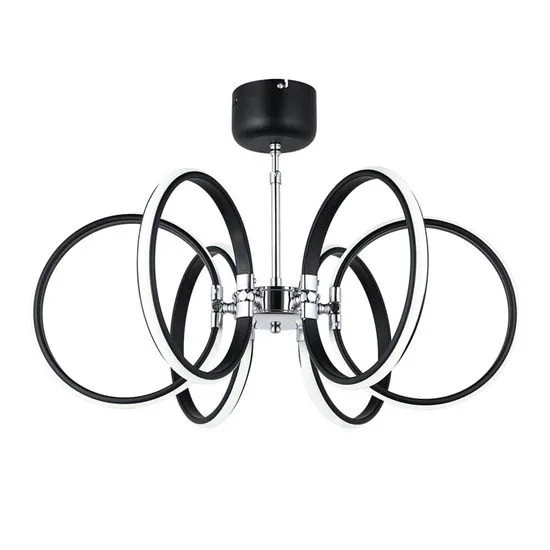 Emma LED Avize Black/White OKTAY 16524