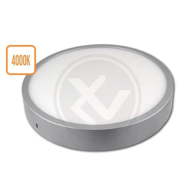 LVT 1502-led panel okrugli srebr.24w 4000k - Orto