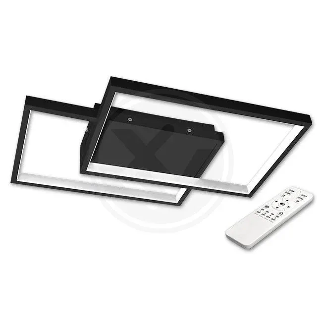 LVT 1883 LED crni luster Polaris 45W 42x30x6