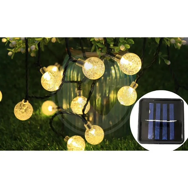 LED solarni vijenac 20 LED 485cm Girlanda LVT 0138