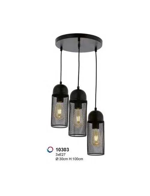 Luster HAZEL 3 LU SARKIT 3XE27 OKTAY 10303