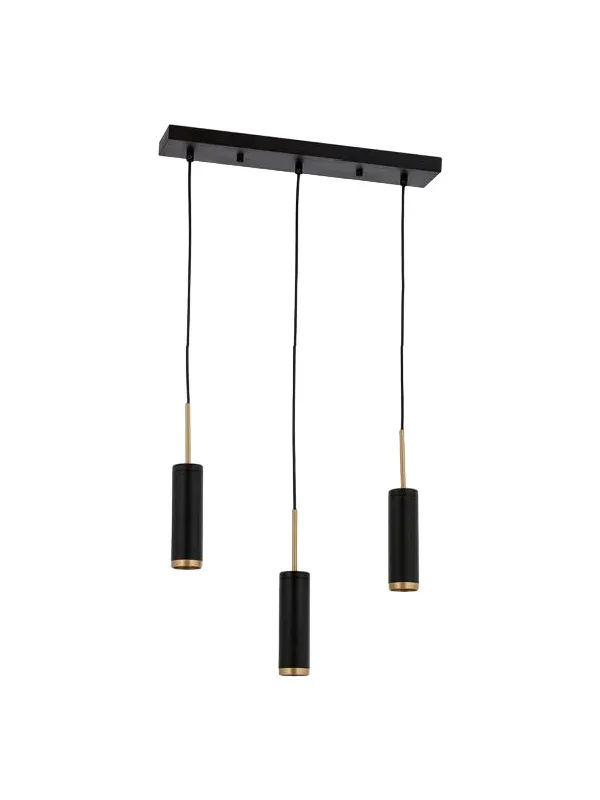 LUSTER OSLO 3 LU SIRALI SARKIT 3xGU10 OKTAY 10713