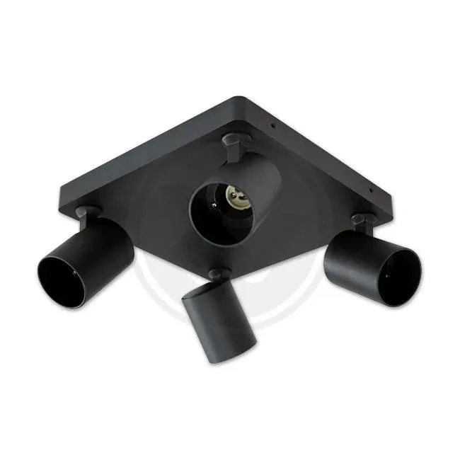 LVT 4890-lampa spot crna 4xgu10-Fredo