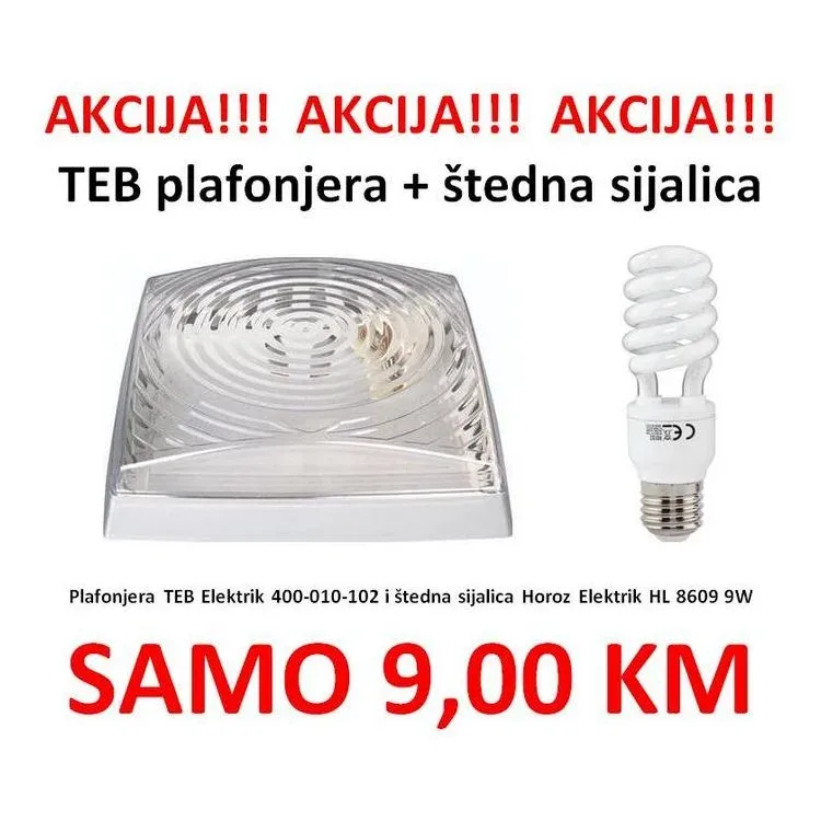 Plafonjera Square Classic Silver TEB 400-010-102