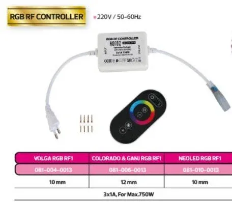 LED RGB RF kontroler 081-006-0013
