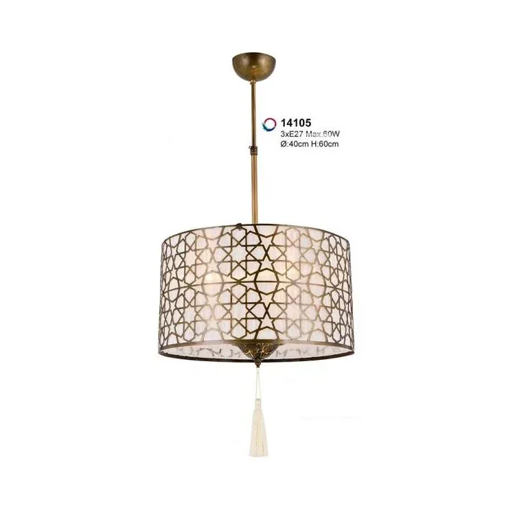 LUSTER ERBA BUYUK SARKIT 3XE27 OKTAY 14105