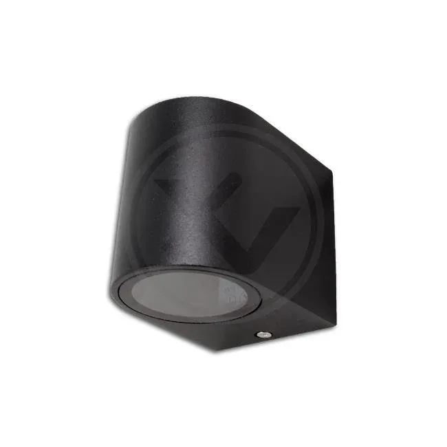 Vanjska zidna lampa GU10 Luna crna LVT 3389